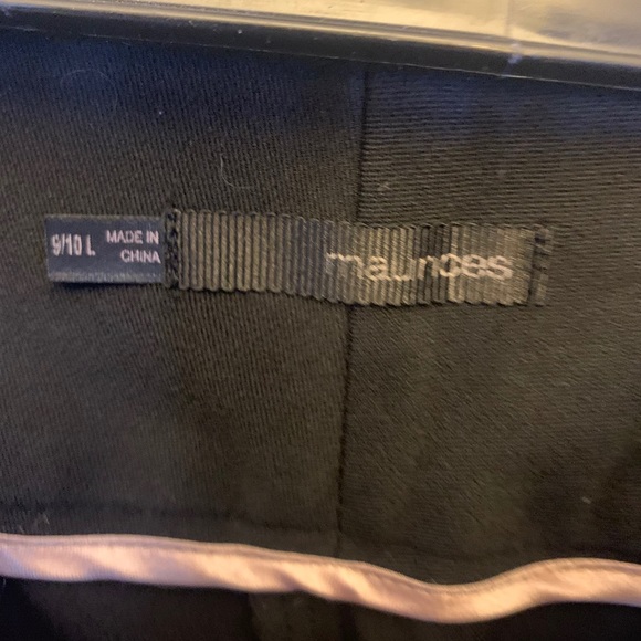 Maurice’s black dress pants size 9/10 - Picture 5 of 5